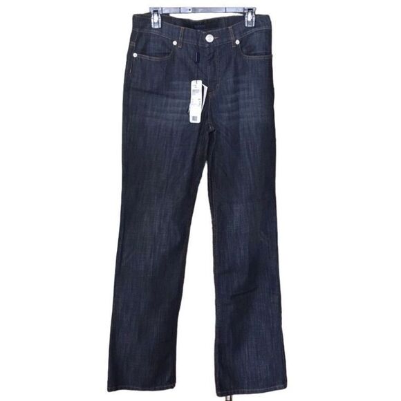 Escada Sport Womens Blue Straight Mid Rise Denim Hose Pants Jeans Size 40 NWT